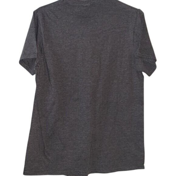 Fifth Sun "Gaming Makes Me Happy" Graphic T-Shirt Medium Gray Cotton/Polyester - Picture 4 of 7